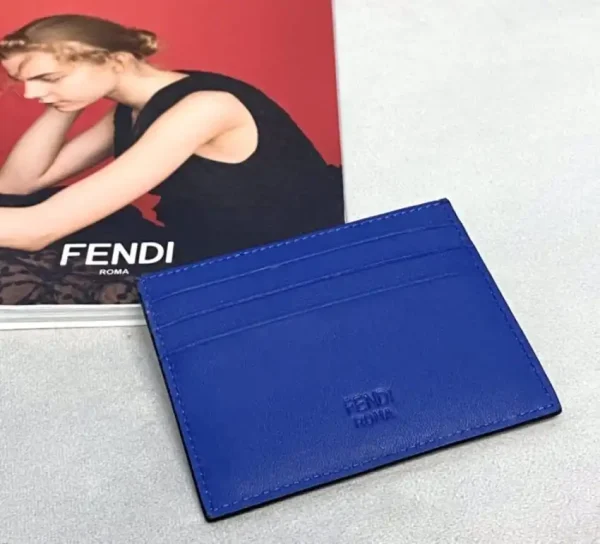 Fendi Card Holder Blue - Image 8