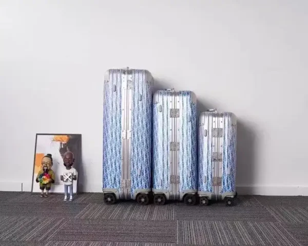 Rimowa & Dior Suitcase Light Blue - Image 3