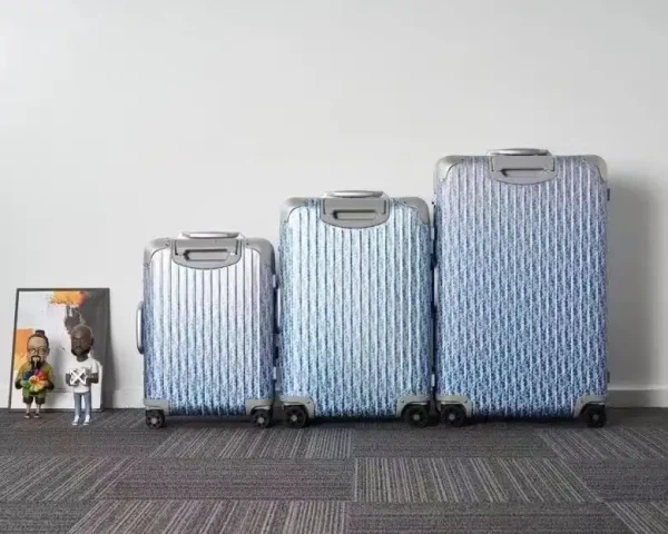 Rimowa & Dior Suitcase Light Blue - Image 8