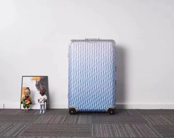 Rimowa & Dior Suitcase Light Blue - Image 2