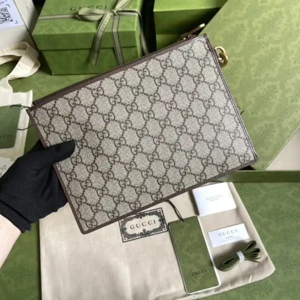 Gucci  Ophidia Web Clutch - Image 3