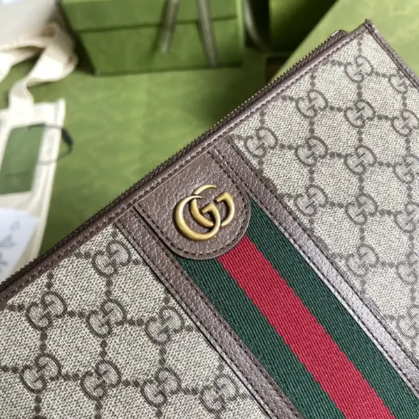 Gucci  Ophidia Web Clutch - Image 4