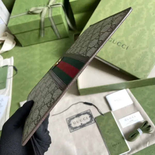 Gucci  Ophidia Web Clutch - Image 6
