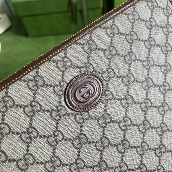 Gucci  Ophidia  Clutch Brown - Image 4