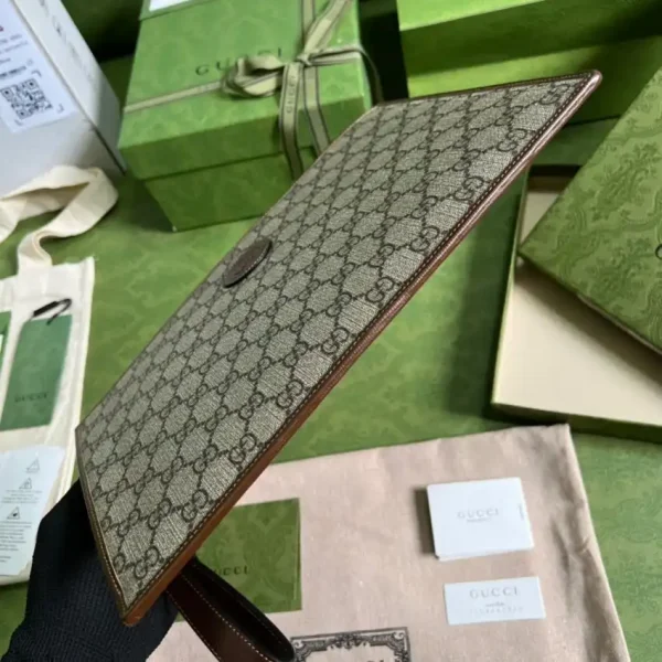 Gucci  Ophidia  Clutch Brown - Image 5