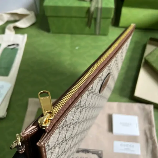 Gucci  Ophidia  Clutch Brown - Image 6