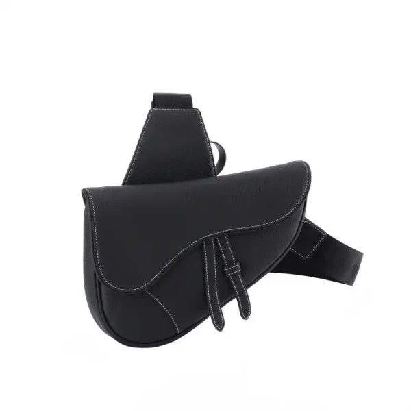 Dior Saddle Bag Black Calfskin - Image 2