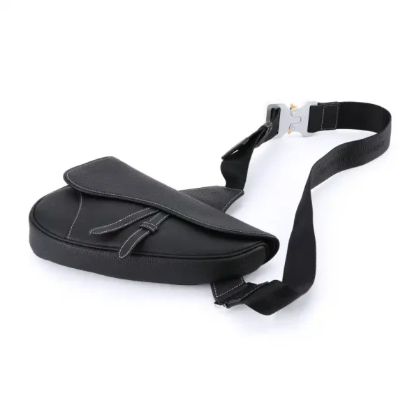 Dior Saddle Bag Black Calfskin - Image 5
