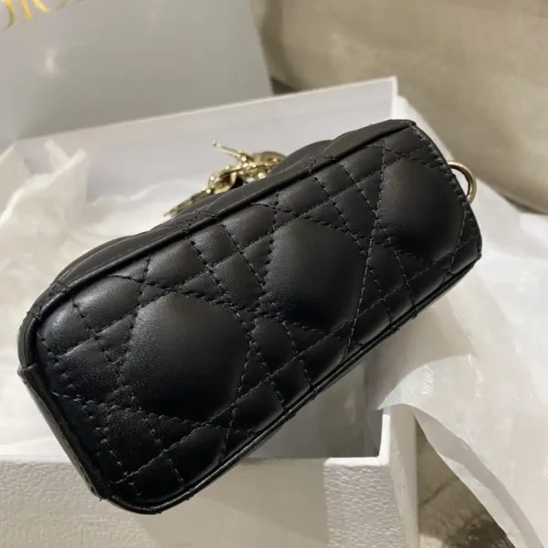Dior Lady D-Joy  Large Bag  Black - Image 4