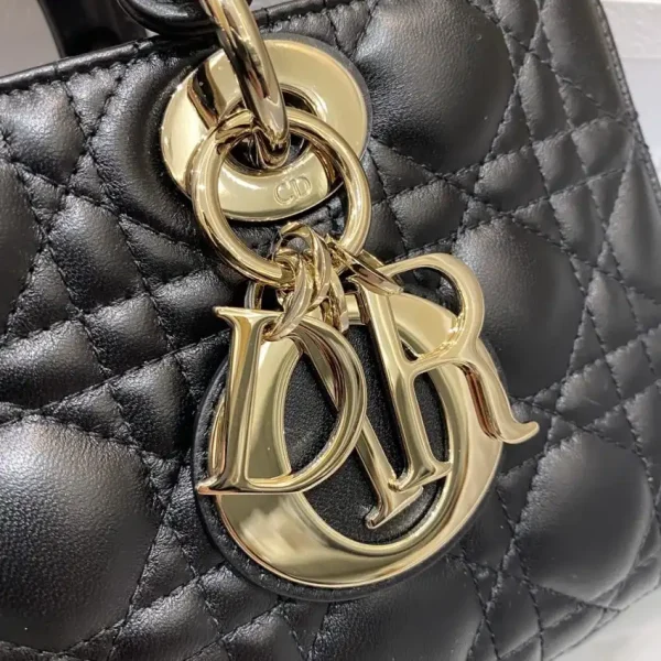 Dior Lady D-Joy  Large Bag  Black - Image 8