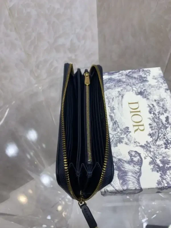 Dior Long Zipper Wallet - Image 7