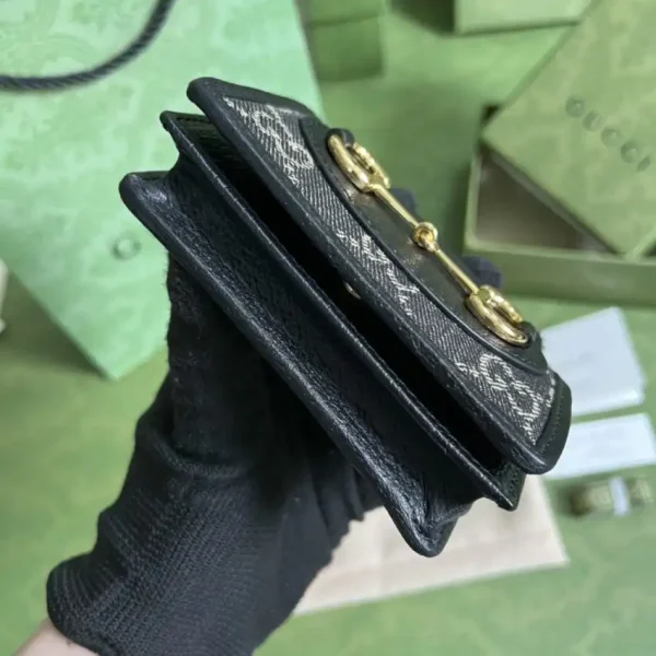 Gucci  Horsebit 1955 Wallet Black - Image 2