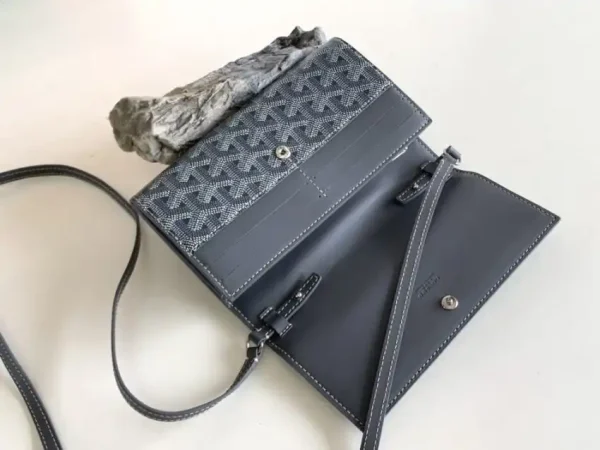 Goyard Varenne Continental Wallet Brown (Copy) - Image 6