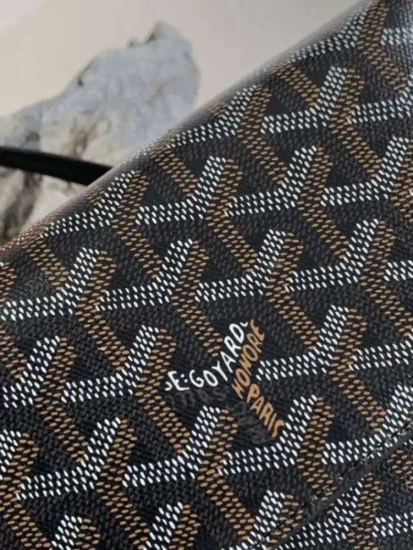 Goyard Varenne Continental Wallet Black - Image 8