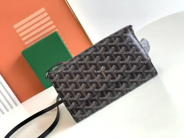 Goyard Varenne Continental Wallet Black