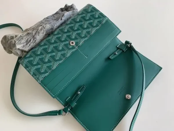 Goyard Varenne Continental Wallet Green - Image 5