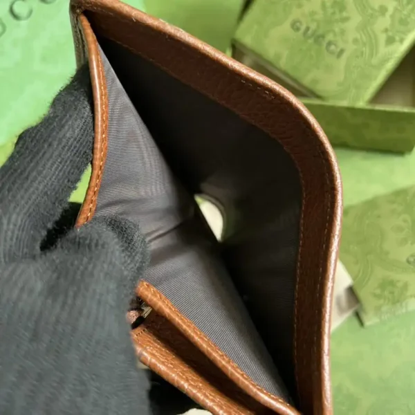 Gucci  Horsebit 1955 Wallet Denim Blue - Image 5