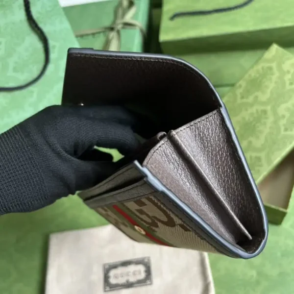 Gucci  Ophida Jumbo Long Wallet - Image 4