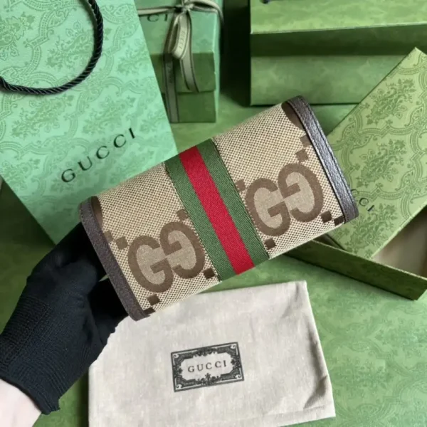 Gucci  Ophida Jumbo Long Wallet - Image 5
