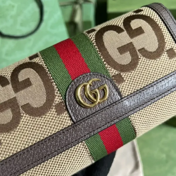 Gucci  Ophida Jumbo Long Wallet - Image 3