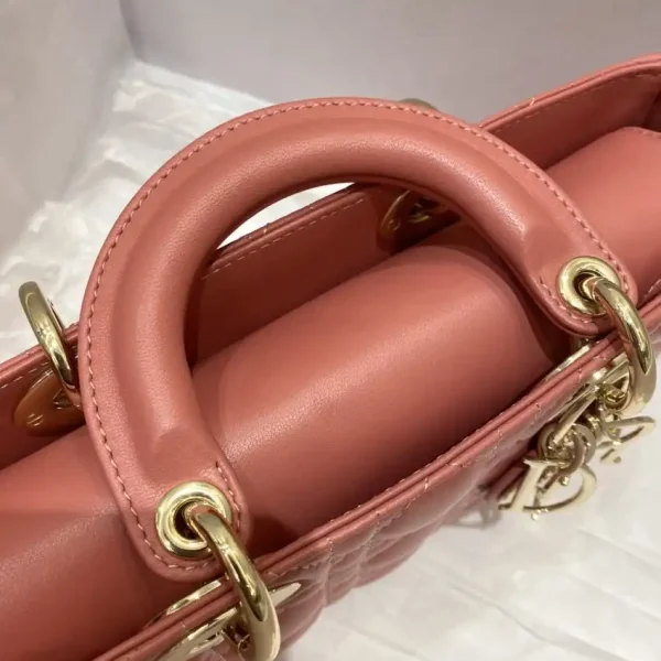 Dior Lady D-Joy  Large Bag Coral - Image 4