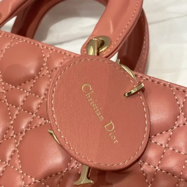 Dior Lady D-Joy  Large Bag Coral - Image 5