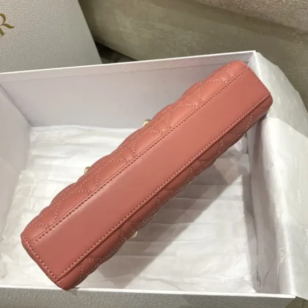 Dior Lady D-Joy  Large Bag Coral - Image 9