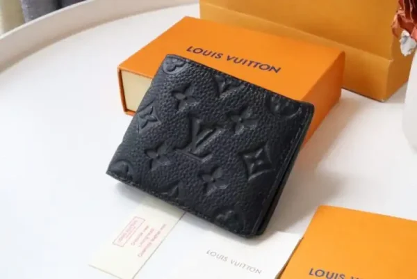 Louis Vuitton Slender Wallet Full Black