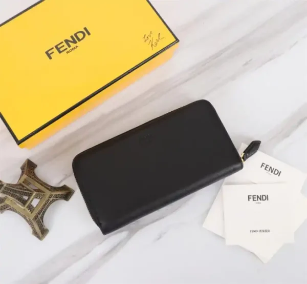 Fendi Yellow Eyes Wallet - Image 2