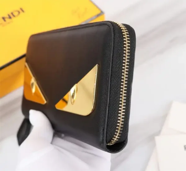 Fendi Yellow Eyes Wallet - Image 4