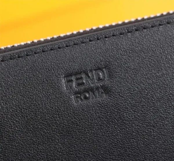 Fendi Grey Eyes Wallet - Image 5
