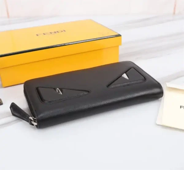 Fendi Black Eyes Wallet - Image 3