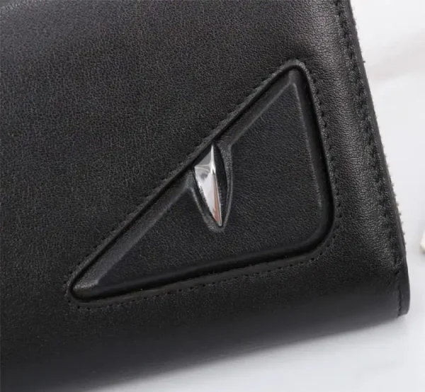 Fendi Black Eyes Wallet - Image 5