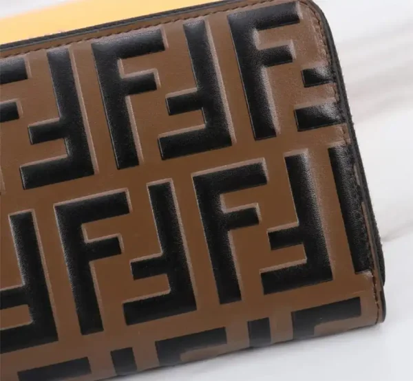 Fendi FF Brown Wallet - Image 2