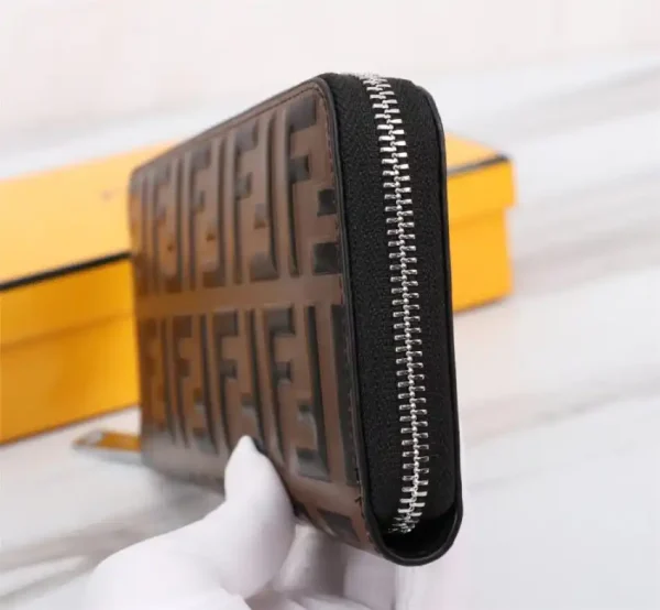 Fendi FF Brown Wallet - Image 5