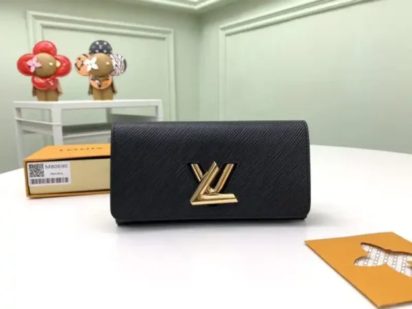 Louis Vuitton Twist Wallet Black