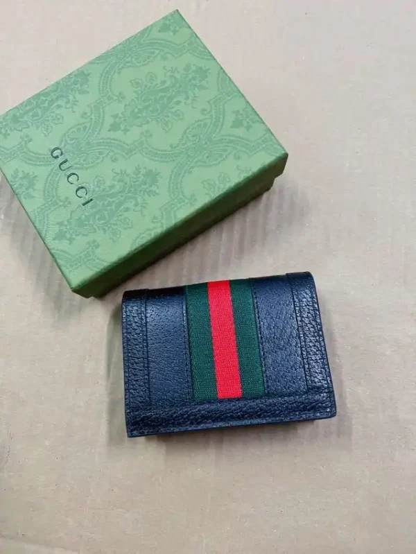 Gucci  Ophidia Compact  Black Wallet - Image 3