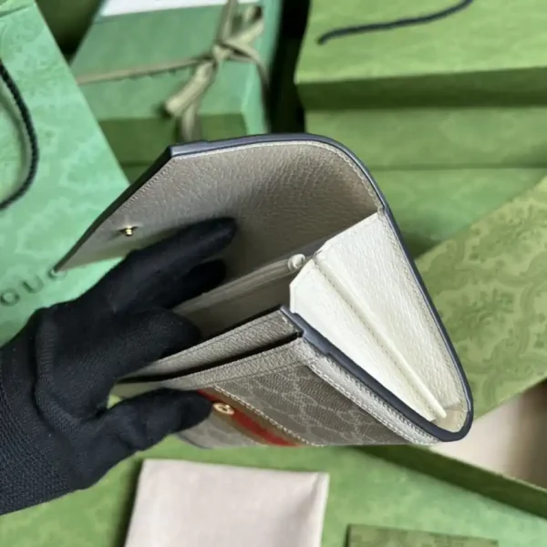 Gucci  Ophidia Long Wallet White - Image 2