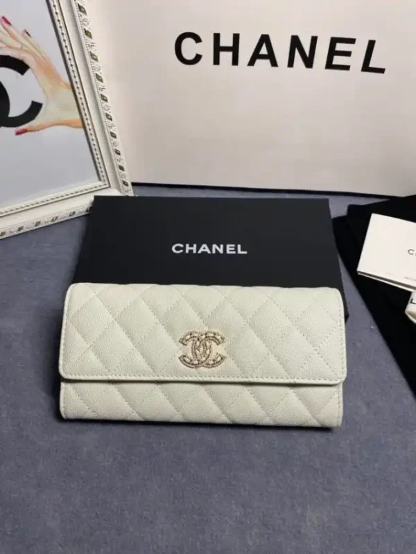 Chanel Long Vertical Wallet - Image 5