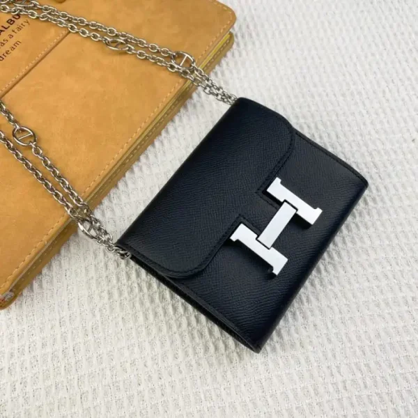 Hermes Cancan Mini Chain Wallet - Image 5