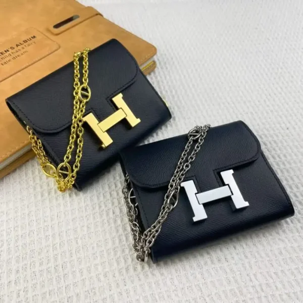 Hermes Cancan Mini Chain Wallet - Image 9