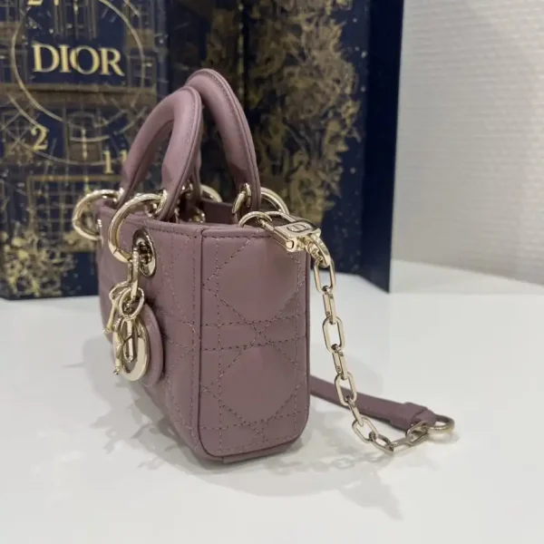 Dior Lady D-Joy Mini Bag Purple - Image 2