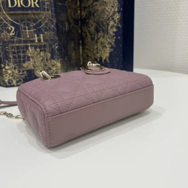 Dior Lady D-Joy Mini Bag Purple - Image 3