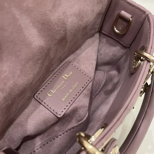 Dior Lady D-Joy Mini Bag Purple - Image 5