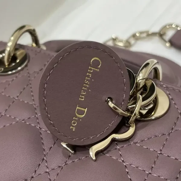 Dior Lady D-Joy Mini Bag Purple - Image 6