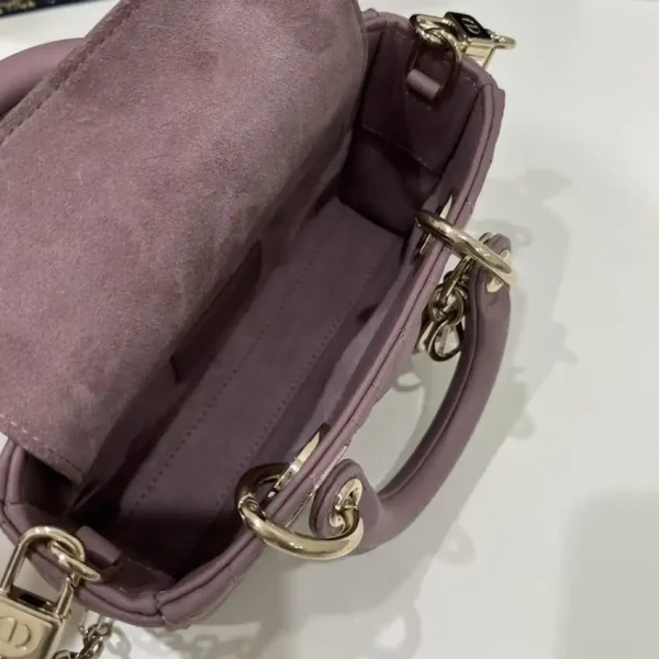 Dior Lady D-Joy Mini Bag Purple - Image 7