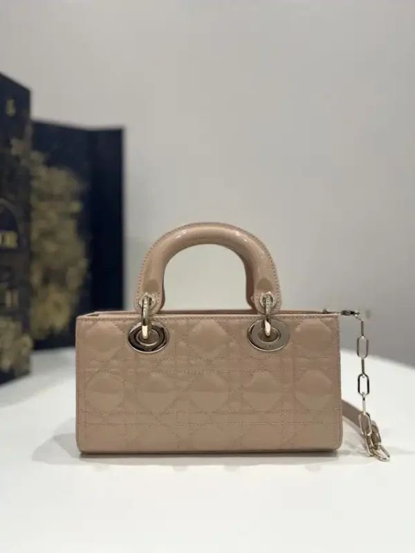 Dior Lady D-Joy Bag  Caramel Patent - Image 5
