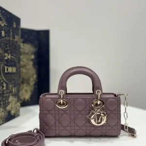 Dior Lady D-Joy Bag  Purple
