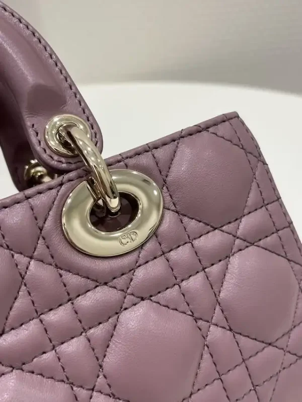 Dior Lady D-Joy Bag  Purple - Image 5