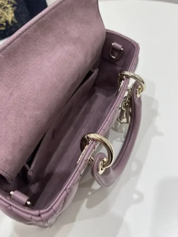 Dior Lady D-Joy Bag  Purple - Image 6